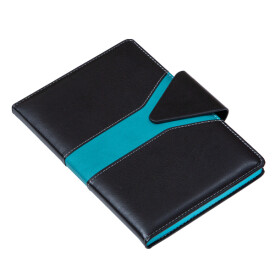 15x21 BOMONTİ TARİHSİZ AJANDA TURKUAZ MAVİ 