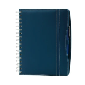 19*24 SPİRALLİ GÜNLÜK AJANDA LACİVERT 