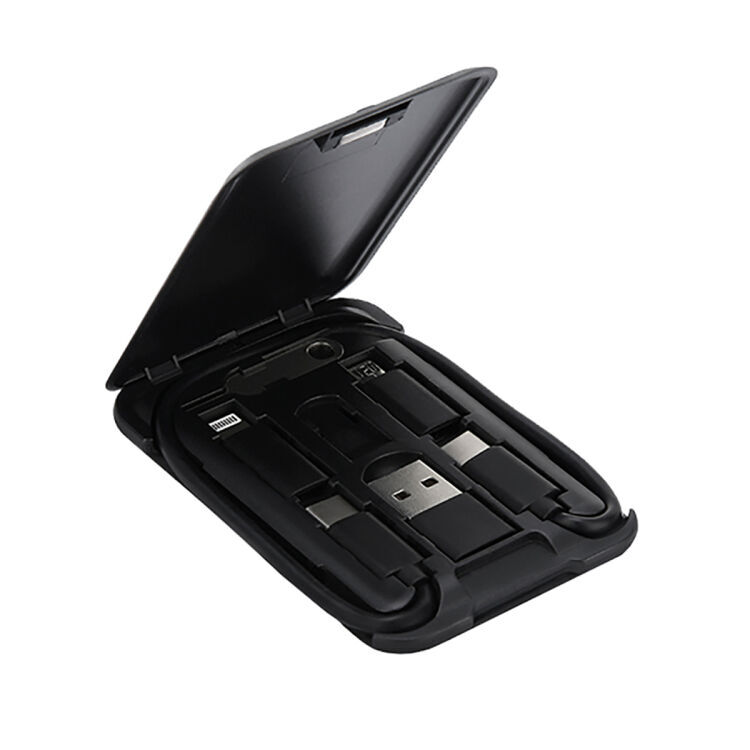 20350 SY - ŞARJ KABLOSU SETİ SİYAH - 1