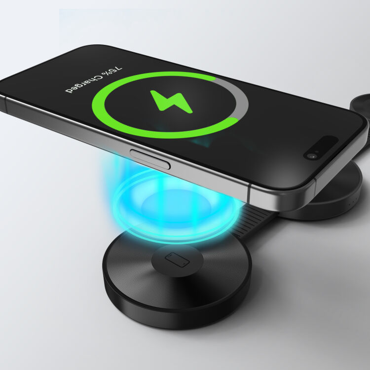 3'Ü 1 ARADA KATLANABİLİR KABLOSUZ ŞARJ - 6