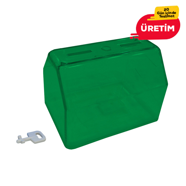 Promosyon ÞžEFFAF KUMBARA YEÞžÝL