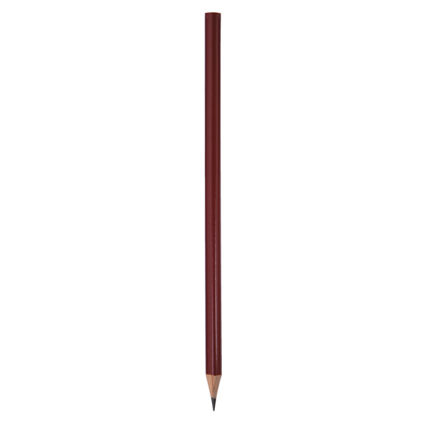 Promosyon YUVARLAK NATUREL KALEM BORDO