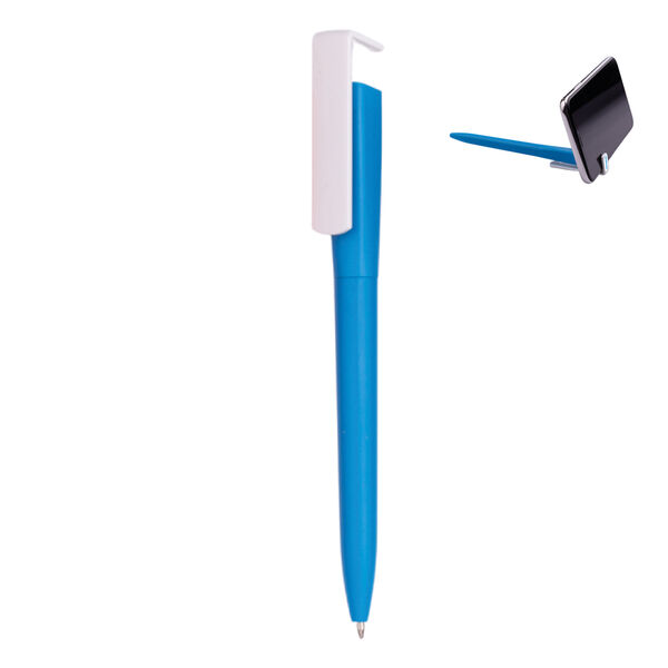 RİMBO TELEFON STANDLI KALEM MAVİ - 1