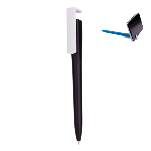 RİMBO TELEFON STANDLI KALEM SİYAH - 1