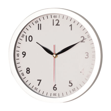 SÖNMEZ DUVAR SAATİ GÜMÜŞ (25 CM) - 1