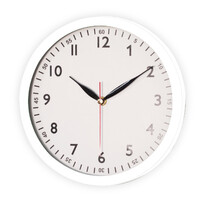 SÖNMEZ DUVAR SAATİ BEYAZ (25 CM) 
