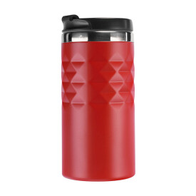 55520 KR - KUPA ÇELİK BARDAK KIRMIZI 300 ML - 