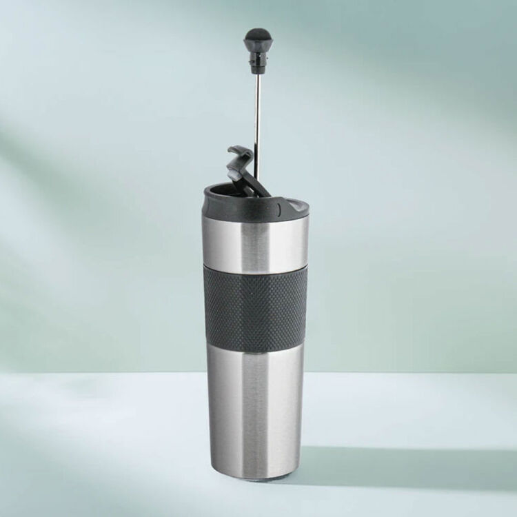 FRENCH PRESS TERMOS 500 ML GÜMÜŞ - 2