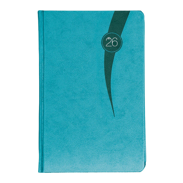 70160 TY - 16x24 TARABYA GÜNLÜK AJANDA TURKUAZ YEŞİL - 1