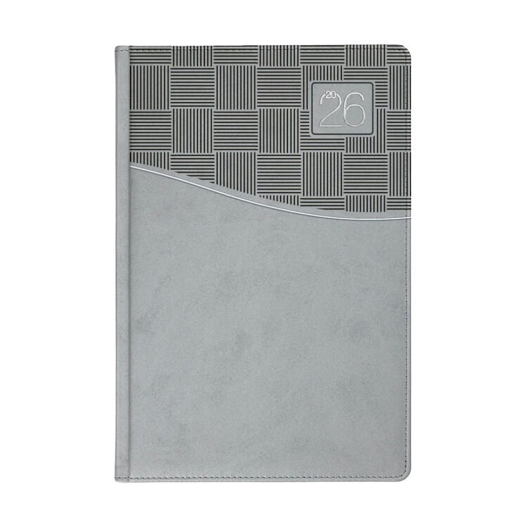 70217 GR - 16 x 24 BORNOVA GÜNLÜK AJANDA GRİ - 1