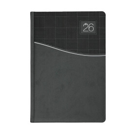 70217 SY - 16 x 24 BORNOVA GÜNLÜK AJANDA SİYAH - 