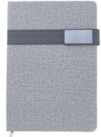 14,5 x 21 FULYA TARİHSİZ AJANDA GRİ 