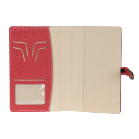 70401 KR - 14,5x23 MARMARA KILIFLI TARİHSİZ AJANDA KIRMIZI - 2