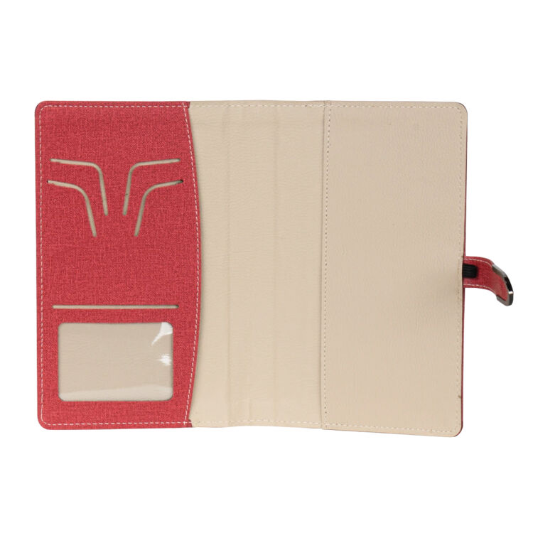 70401 KR - 14,5x23 MARMARA KILIFLI TARİHSİZ AJANDA KIRMIZI - 2