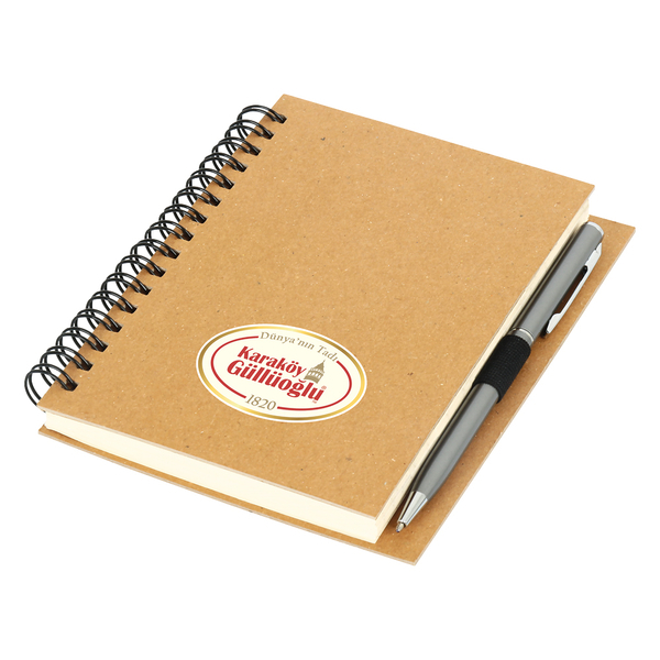 Promosyon KRAFT YAPIÞžKANLI DEFTER