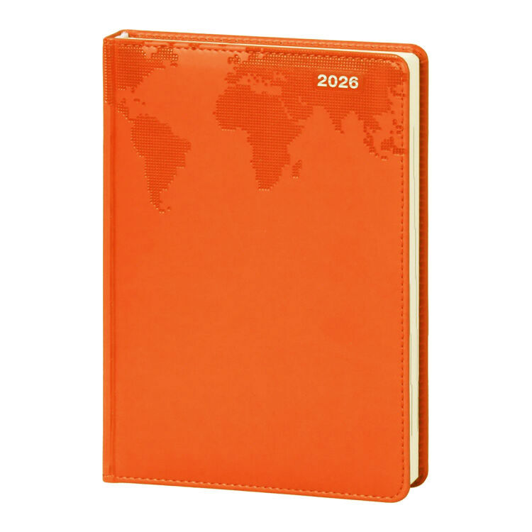 17x24 KANDİLLİ GÜNLÜK AJANDA TURUNCU - 1