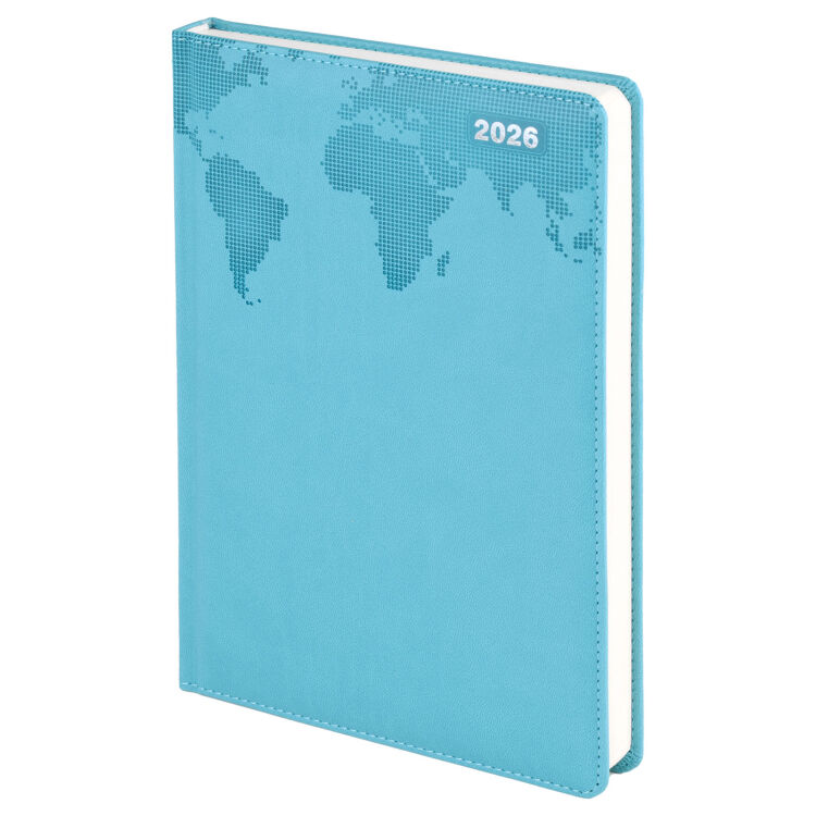 17x24 KANDİLLİ GÜNLÜK AJANDA TURKUAZ YEŞİL - 1