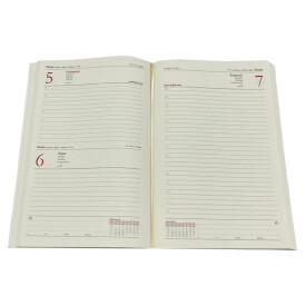 17x24 KUZGUNCUK GÜNLÜK AJANDA SİYAH - 2