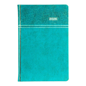 17x24 KUZGUNCUK GÜNLÜK AJANDA TURKUAZ MAVİ 
