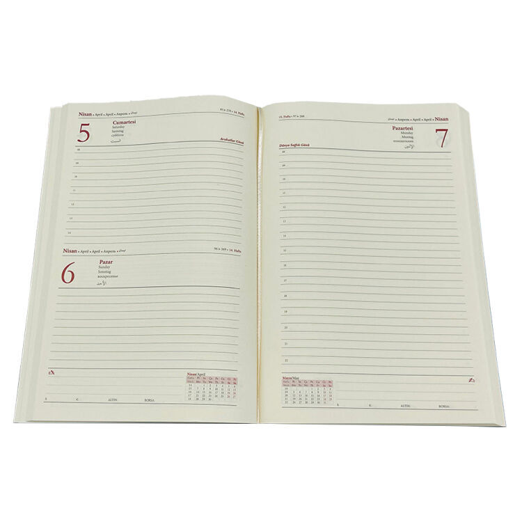 17x24 KUZGUNCUK GÜNLÜK AJANDA TURUNCU - 2