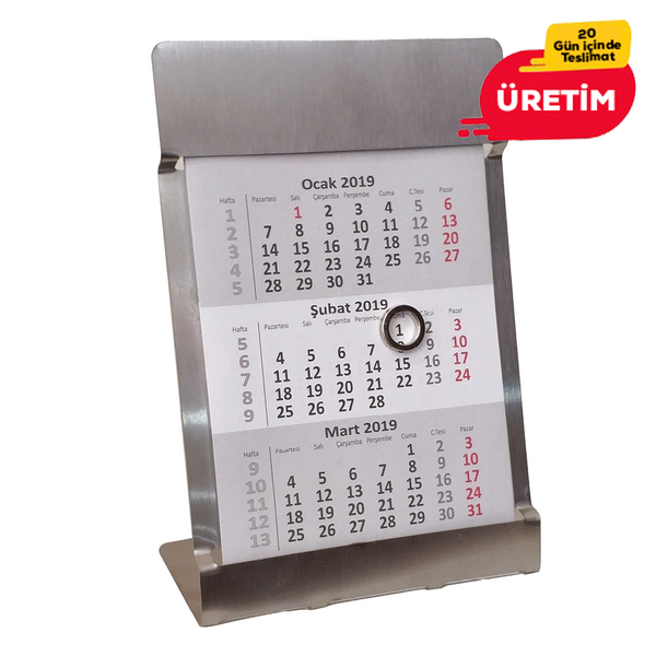 Promosyon METAL TAKVİM