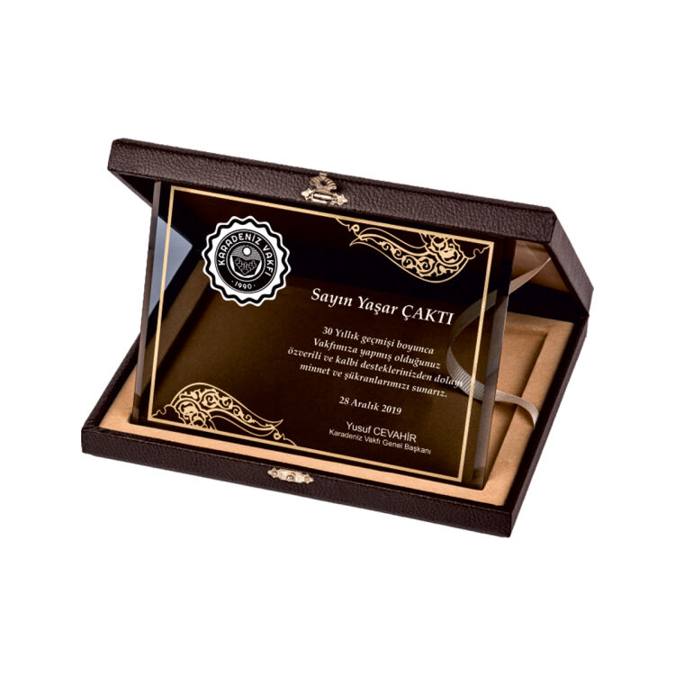 90210 - KRİSTAL PLAKET - 1