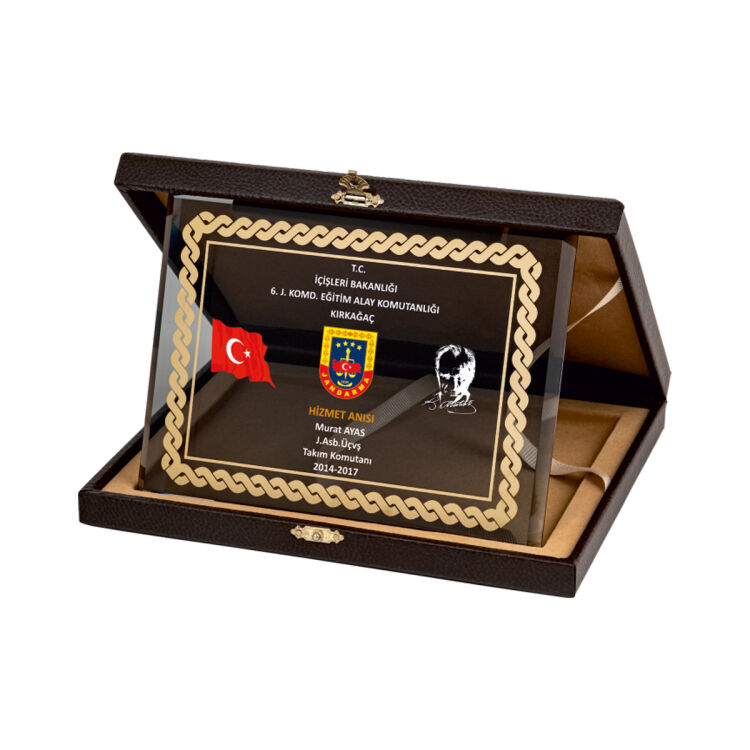 90213 - KRİSTAL PLAKET - 1