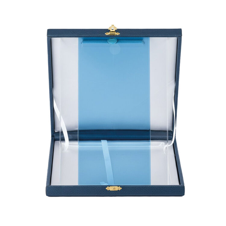 90242 MV - KRİSTAL PLAKET MAVİ - 2