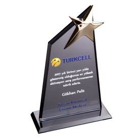 90303 - KRİSTAL PLAKET - 