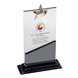 90604 - KRİSTAL PLAKET - 