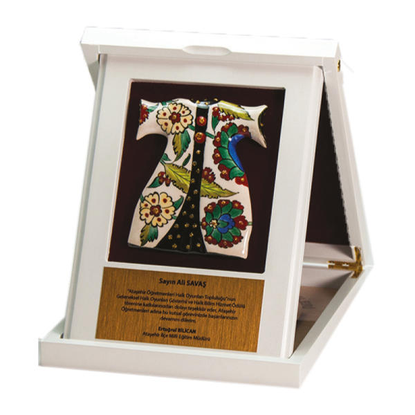 Promosyon ÇİNİLİ KAFTAN PLAKET (B)
