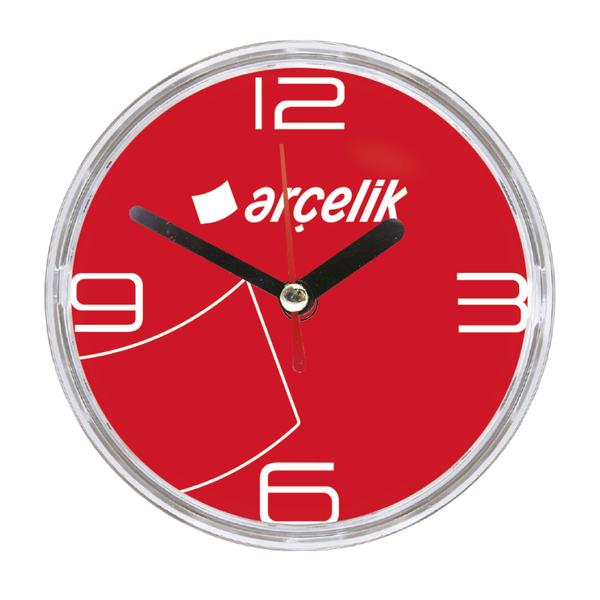 ALTAN MIKNATISLI BUZDOLABI SAATİ - Promosyon Buzdolabı Saati - Promosyon Ürünler